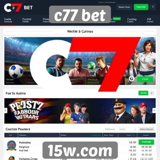 Análise das opções de apostas no site c77 bet